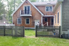 skilled painters MA Southern NH prepping siding for exterior painting