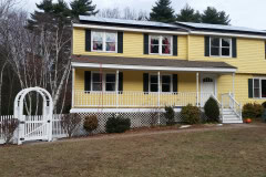 freshly painted home exterior MA NH enhancing curb appeal
