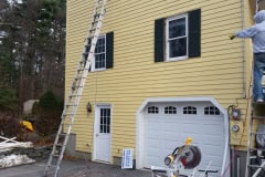 professional exterior painters MA NH painting trim and shutters