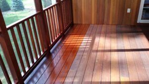 Deck Staining and deck sealing by Finish Masters in deerfield NH