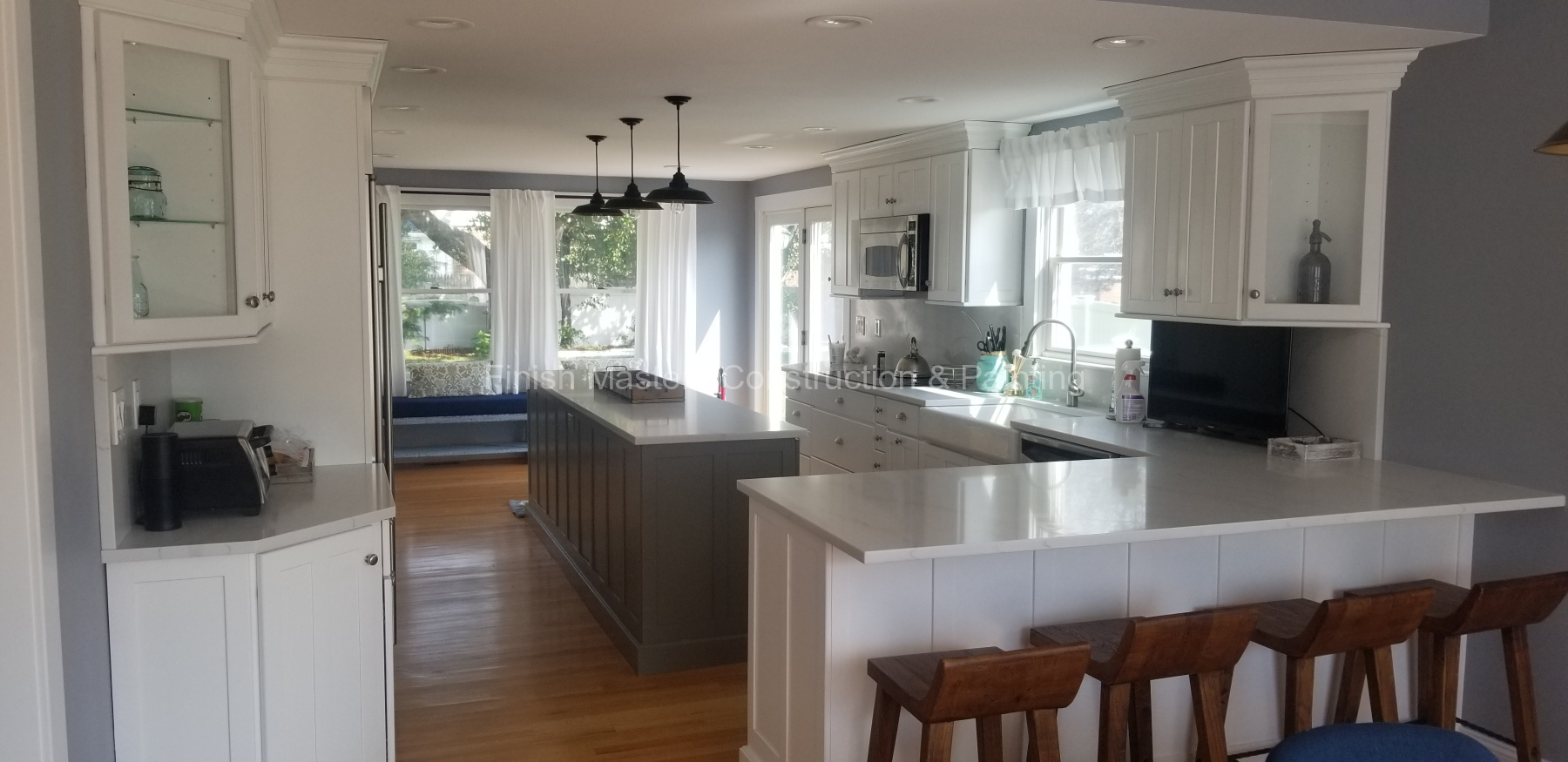 Kitchen Cabinet Refinishing in Waltham by Finish Masters