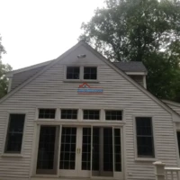 Exterior house painting and renovation by Finish Masters Construction & Painting.