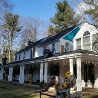 Exterior house painting and renovation by Finish Masters. Expert craftsmanship for a beautiful, dura.