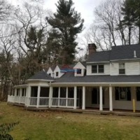 Exterior home painting and renovation services.