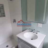Modern Bathroom remodeling and countertop installation Bathroom Countertop Contractor in Chelmsford MA