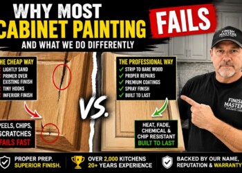 Why Most Cabinet Painting Fails (And What We Do Differently) Why Most Cabinet Painting Fails (And What We Do Differently)